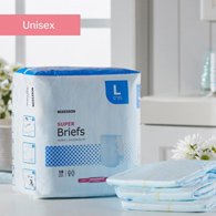 McKesson BR30644 Super Moderate Absorbency Incontinence Brief, Large (BG/18)