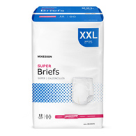 McKesson BR30646 Super Briefs, 2X Large (CS/48)