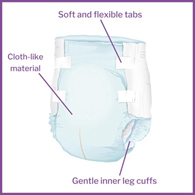McKesson BR33892 Ultimate Maximum Absorbency Incontinence Brief, Large (BG/18)