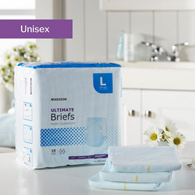 McKesson BR33892 Ultimate Maximum Absorbency Incontinence Brief, Large (BG/18)