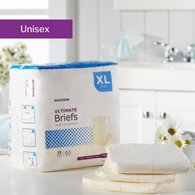 McKesson BR33893 Ultimate Maximum Absorbency Incontinence Brief, Extra Large (BG/15)