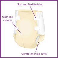 McKesson BR33893 Ultimate Maximum Absorbency Incontinence Brief, Extra Large (CS/60)