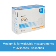 McKesson Classic McKesson BRBRMD Classic Light Absorbency Incontinence Brief, Medium (BG/24)