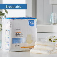 McKesson Classic McKesson BRBRXL Classic Light Absorbency Incontinence Brief, Extra Large (BG/15)