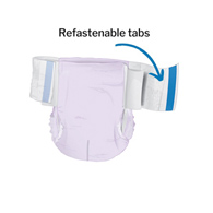 McKesson Ultra Plus Stretch McKesson BRSTRMR Ultra Plus Stretch Heavy Absorbency Incontinence Brief, Medium (CS/4)