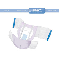 McKesson Ultra Plus Stretch McKesson BRSTRMR Ultra Plus Stretch Heavy Absorbency Incontinence Brief, Medium (CS/4)