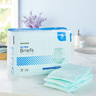 McKesson Ultra McKesson BRULSM Ultra Heavy Absorbency Incontinence Brief, Small (CS/4)