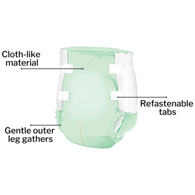 McKesson BRULXXL Ultra Cloth Brief-48/Case