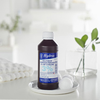 McKesson McKesson HDX-D0011-Hydrox Hydrogen Peroxide Antiseptic, 8 oz Bottle, First Aid Supplies (CS/12)
