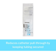 McKesson MCKFOL Foley Catheter Holder Leg Strap With Dual-Locking Tabs, 2 x 24 in, Urinary Accessories (BX/10)