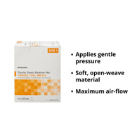 McKesson MSVP114701-McKesson Tubular Bandage, Size 1, 25 Yard, Retainer Dressings (BX)