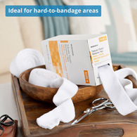 McKesson MSVP114706 Tubular Bandage, Small Head, Medium Shoulder, Thigh, 18-1/2 in x 25 yd, Size 6 (CS/10)