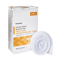 McKesson MSVP114706 Tubular Bandage, Small Head, Medium Shoulder, Thigh, 18-1/2 in x 25 yd, Size 6 (CS/10)
