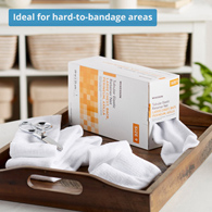 McKesson MSVP114709-McKesson Tubular Bandage, Size 9, 25 Yard, Retainer Dressings (BX)