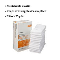 McKesson MSVP114709-McKesson Tubular Bandage, Size 9, 25 Yard, Retainer Dressings (BX)