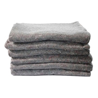 McKesson NW53011Q80-Thermal Blanket McKesson 62 x 80 in Nonwoven Wool 30% 2.75 lb, Bedding & Bed Warmers (EA/1)