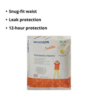 McKesson TP-2T3T Training Pants, 2T to 3T (BG/26)
