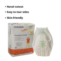 McKesson TP-2T3T Training Pants, 2T to 3T (CS/4)