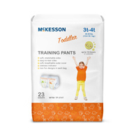 McKesson TP-3T4T-McKesson Toddler Training Pants, 3T to 4T, Overnight & Training Pants (BG)