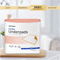 McKesson UPHV3030 Ultra Underpad-100/Case