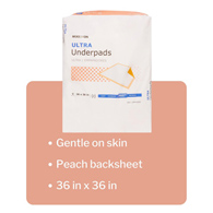 McKesson UPHV3636 Ultra Underpad-50/Case