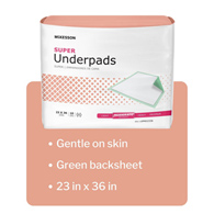 McKesson UPMD2336 Regular Underpad-150/Case