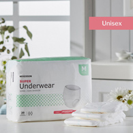 McKesson UW33844 Super Moderate Absorbent Underwear, Medium (BG/20)