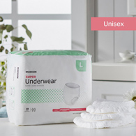 McKesson UW33845 Super Moderate Absorbent Underwear, Large (BG/18)