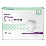 McKesson UW33851-McKesson Ultimate Maximum Absorbent Underwear, Medium, Underwear (CS)