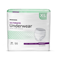 McKesson UW33853-McKesson Ultimate Maximum Absorbent Underwear, Extra Large, Underwear (BG)