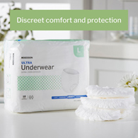 McKesson UWBLG Ultra Protective Underwear-72/Case