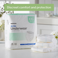 McKesson UWBXXL Ultra Protective Underwear-48/Case