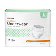 McKesson Classic McKesson UWELG Classic Light Absorbent Underwear, Large (CS/4)
