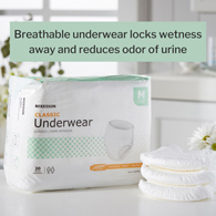 McKesson Classic McKesson UWEMD Classic Light Absorbent Underwear, Medium (BG/20)