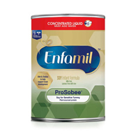 Enfamil ProSobee Mead Johnson 119501-Enfamil ProSobee Lipil Concentrate Infant Formula, 13 oz Can, Infant (CS/12)