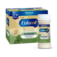 Enfamil ProSobee Mead Johnson 144901-Enfamil ProSobee Infant Formula, 2 oz Ready to Use Nursette Bottle, Infant (PK/6)