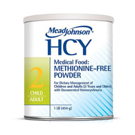 HCY 2 Mead Johnson 891901 HCY 2 Medical Food for Management of Homocystinuria for Children & Adults, 1 lb (CS/6)