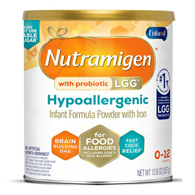 Nutramigen with Probiotic LGG Mead Johnson 897302-Enfamil Nutramigen with Enflora LGG Powder Infant Formula, 12.6 oz (CS/6)