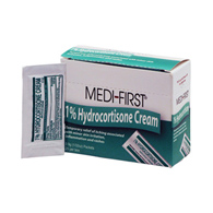Medique 21173 Hydrocortisone Cream, 1%, Individual Packets (Case/900)