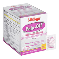 Pain-Off Medique Products 22833-Pain-Off Acetaminophen/Aspirin/Caffeine Pain Relief, Pain Relief (BX/50)