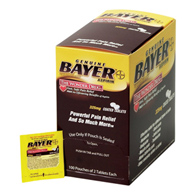 Bayer Medique Products 45647-Bayer Aspirin Pain Relief, Pain Relief (BX) - Bayer Aspirin Pain Relief