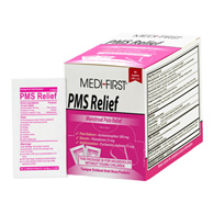 PMS Relief Medique Products 82380-Medi-First PMS Relief Acetaminophen/Pamabrom/Pyrilamine maleate Pain Relief, Pain (BX/80)