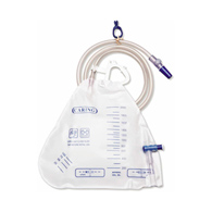 Medline DYNC1674 Urinary Drain Bag w/ Anti-Kink Drain Tube (20/Case)