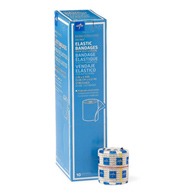 Medline Matrix MDS087002LF Double Hook & Loop Closure Elastic Bandage, 2 in x 5 yds (10/Box)