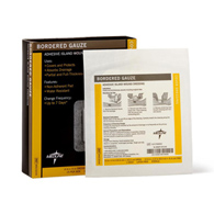 Medline MSC3244 Island Dressing, 4 x 4 in (15/Box)
