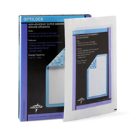 Medline OptiLock MSC64610EP Non-Adherent Dressing, 6-1/2 x 10 in 1/EA)