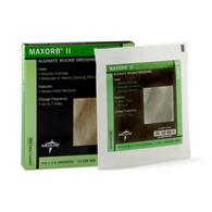 Medline Maxorb II MSC7344EP Alginate Dressing, 4 x 4 in (50/Case)