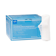 Medline NON25498 Sterile Conforming Gauze Bandage, 4 x 75 in (96/Case)