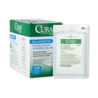 Medline Curad NON25700 Non-Adherent Dressing, 2 x 3 in (100/Box)