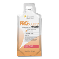 ProSource NoCarb Medtrition/National Nutrition 11486 Oral Supplement ProSource NoCarb Berry Punch Liquid 1 oz (CS/100)